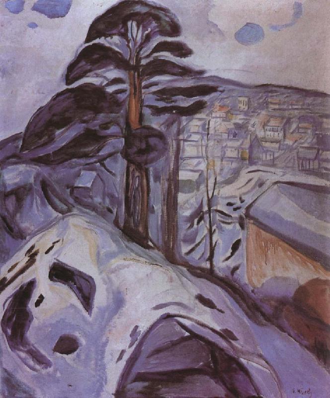 Edvard Munch Winter China oil painting art